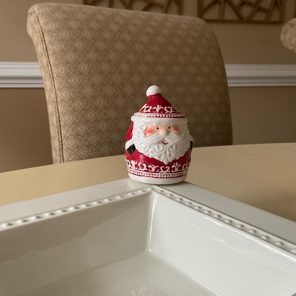 Roly Poly Santa Platter Decoration 🎅 - Picture 2 of 6